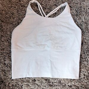 Lululemon sports bra Medium white